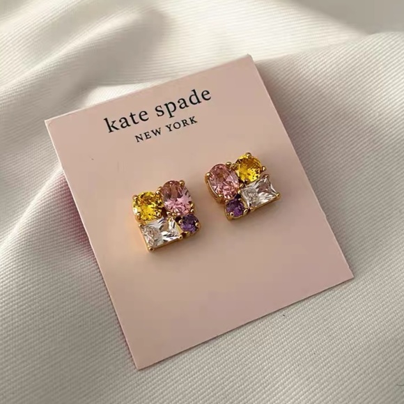 kate spade Jewelry - Kate Spade crystal stud earrings